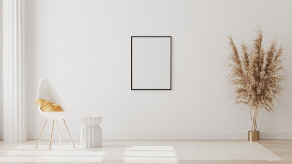 un mur blanc 1
