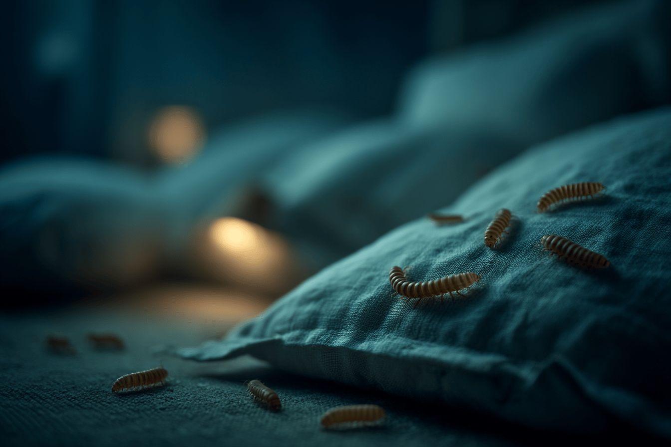 larve d'anthrène matelas