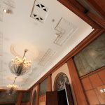 plafond séjour art déco