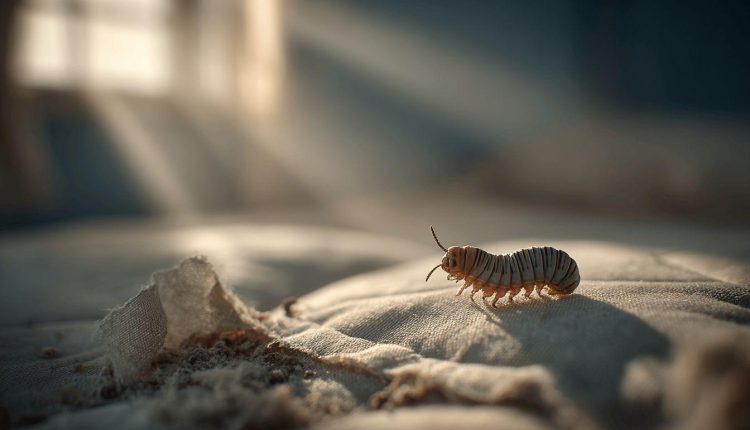 larve d'anthrène matelas