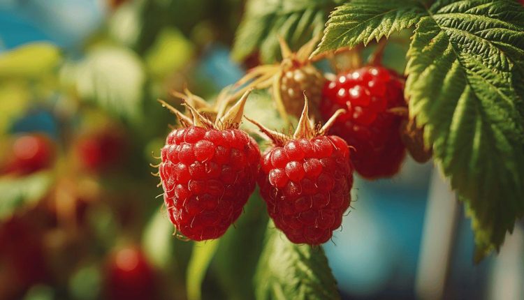 que mettre au pied des framboisiers