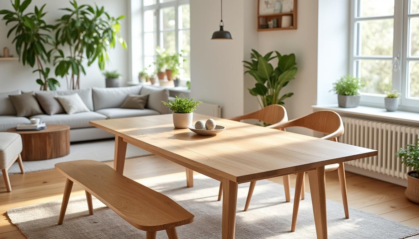 découvrez ethnicraft, la marque parfaite pour un intérieur chaleureux alliant design élégant et engagement écoresponsable. optez pour des meubles durables et authentiques qui sublimeront votre maison.